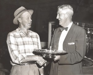 Grandpa Bill wins another award at 1957 Ohio State Fair.